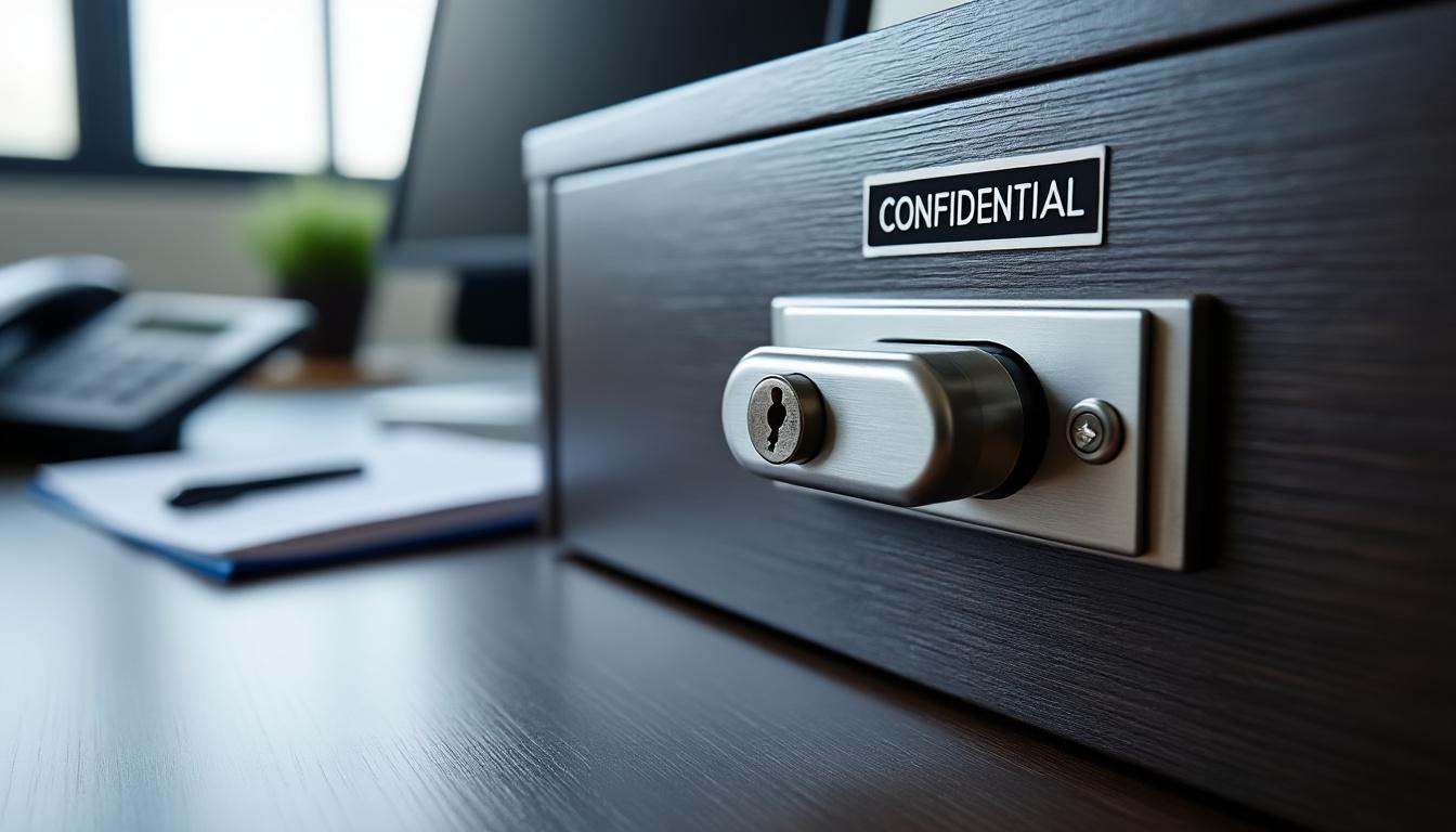 découvrez pourquoi choisir une serrure pour tiroir confidentiel est essentiel pour protéger vos documents sensibles au bureau, renforcer la sécurité et garantir la confidentialité de vos informations professionnelles.
