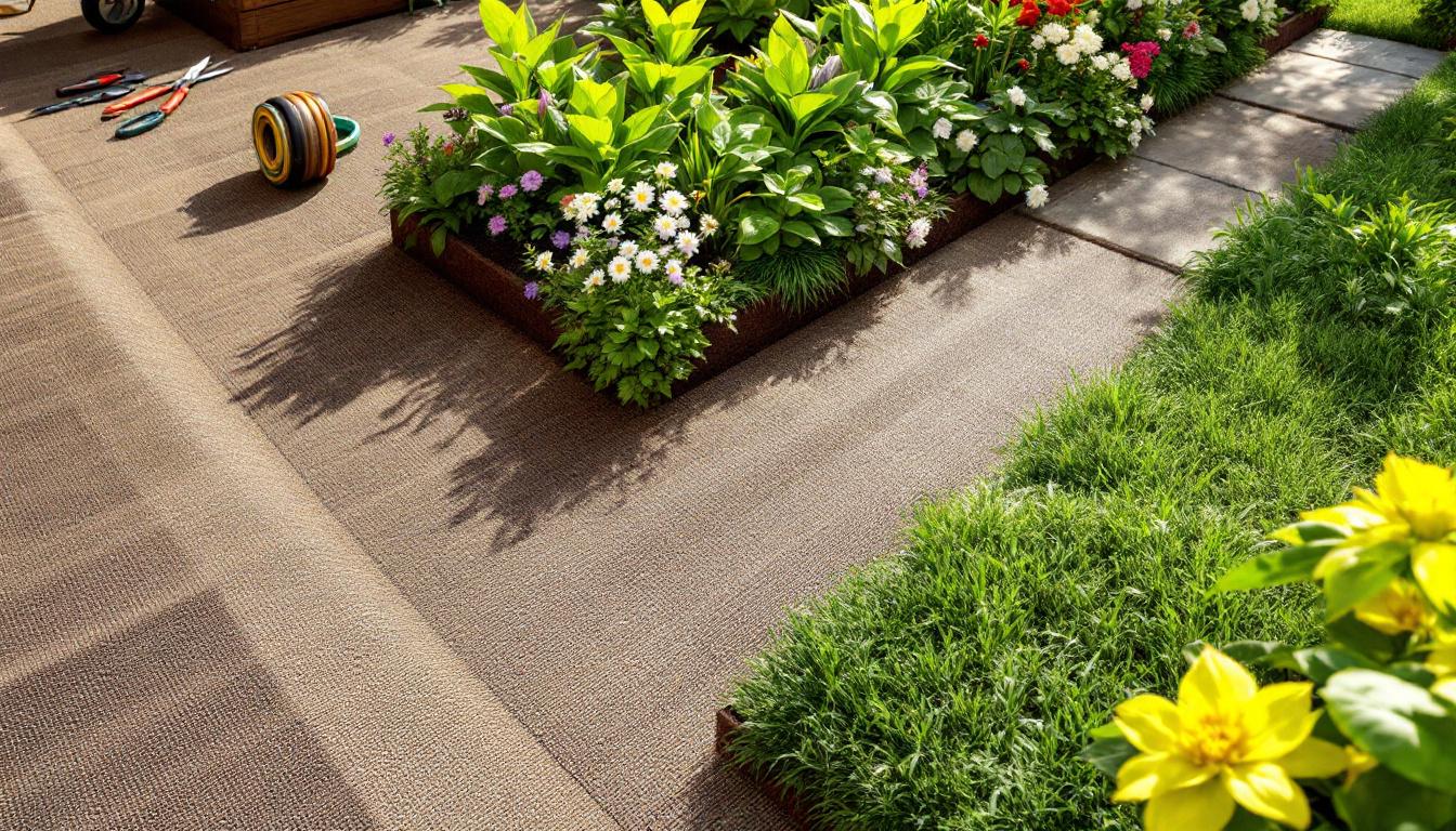 découvrez la toile de paillage tissée, une solution durable et efficace pour protéger et embellir votre jardin tout en limitant la pousse des mauvaises herbes.