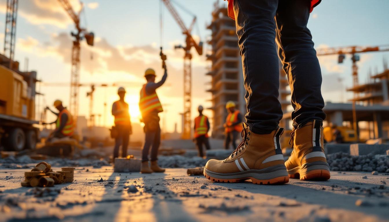 découvrez notre sélection de vêtements de travail alliant chaussures de sécurité et confort pour protéger vos pieds tout en assurant un bien-être optimal toute la journée.