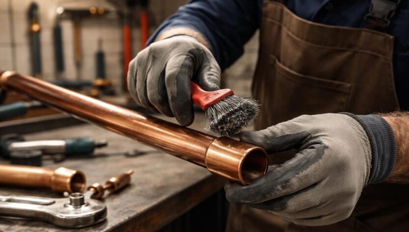 découvrez la méthode professionnelle pour décaper efficacement vos tuyaux en cuivre et assurer une soudure parfaite, durable et sans défaut.