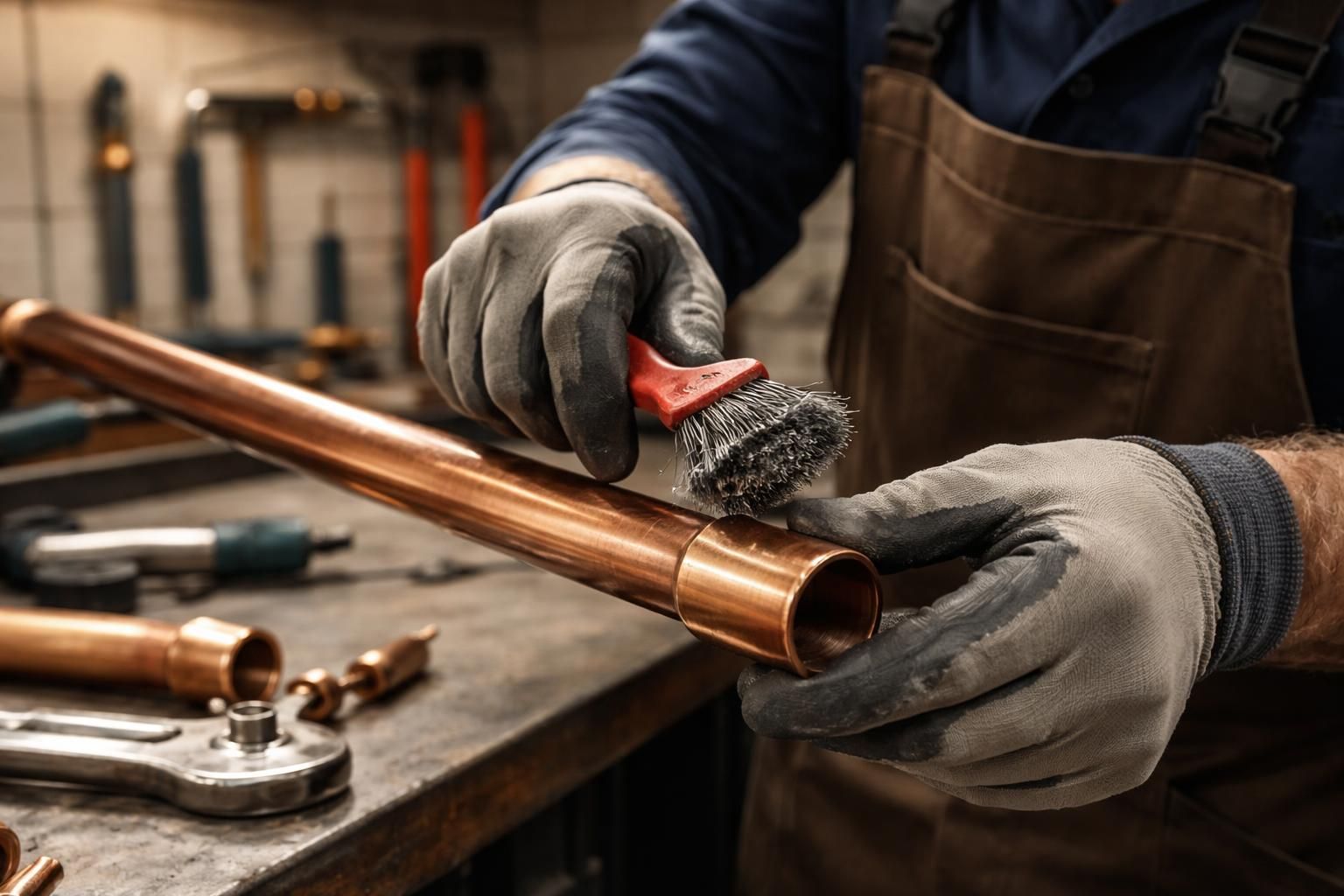 découvrez la méthode professionnelle pour décaper efficacement vos tuyaux en cuivre et assurer une soudure parfaite, durable et sans défaut.