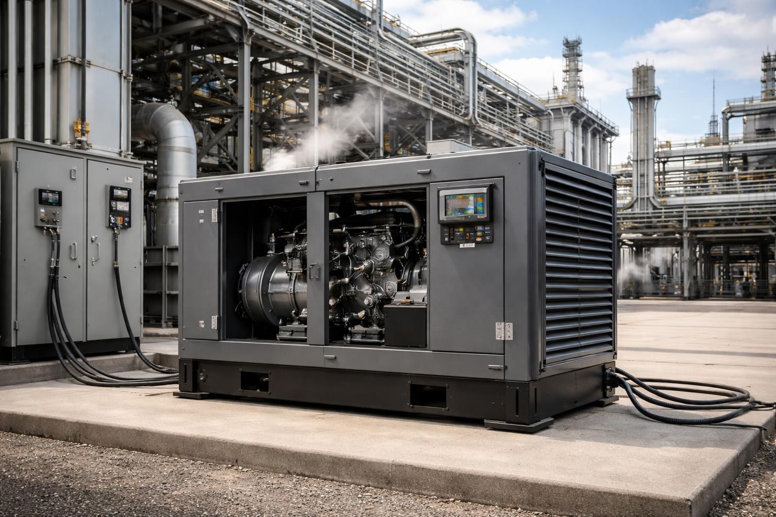 découvrez nos groupes électrogènes 30 kva, des solutions fiables et performantes adaptées aux besoins industriels pour assurer une alimentation électrique continue et sécurisée.