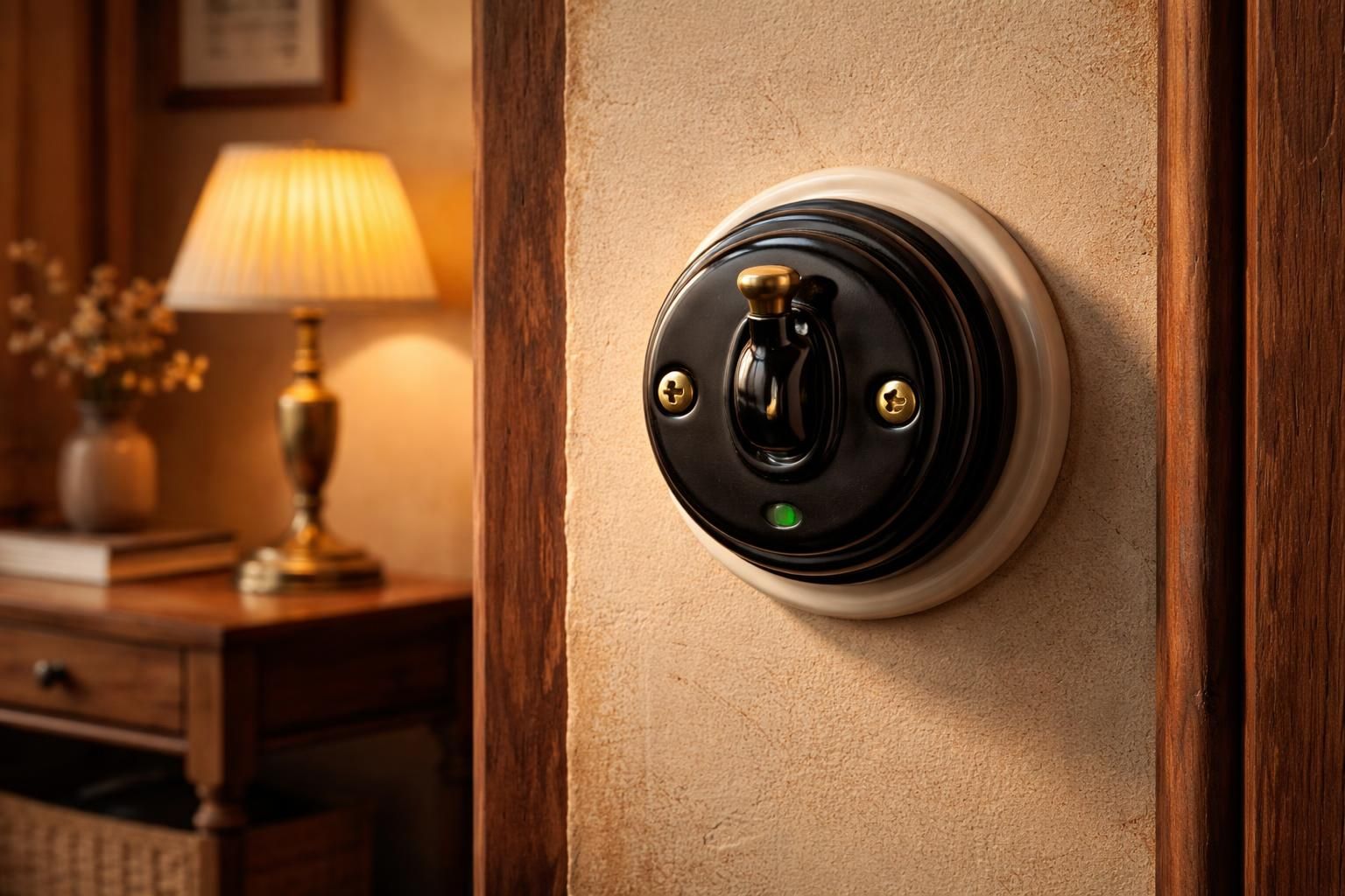 découvrez comment intégrer un interrupteur ancien dans votre intérieur en alliant le charme du style rétro à la sécurité et la fiabilité des normes modernes.