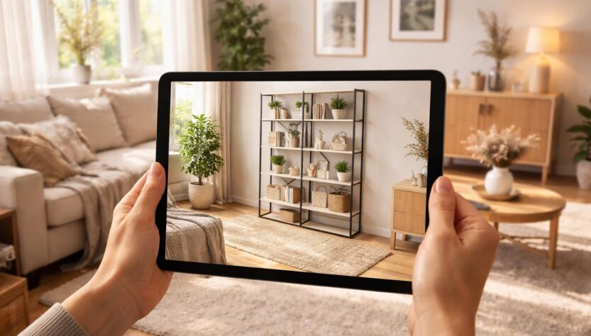 découvrez la réalité augmentée chez leroy merlin pour tester virtuellement vos meubles avant de les acheter et aménagez votre intérieur en toute confiance.