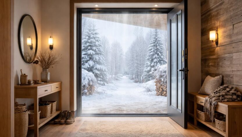 découvrez comment un rideau d'air chaud peut maintenir la chaleur dans votre entrée, améliorant le confort et l'efficacité énergétique de votre espace.