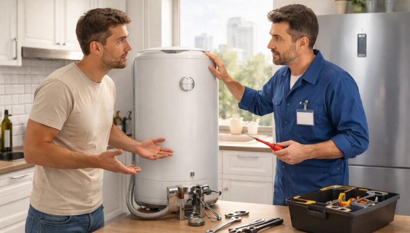 découvrez qui est responsable du paiement de la réparation du ballon d'eau chaude en cas de location, entre le locataire et le propriétaire.