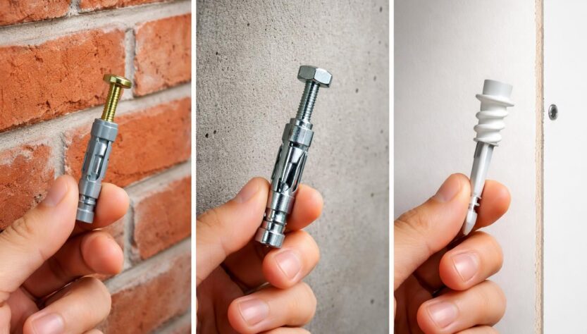 découvrez comment choisir la cheville de fixation parfaite en fonction de votre type de mur pour assurer une installation solide et durable.