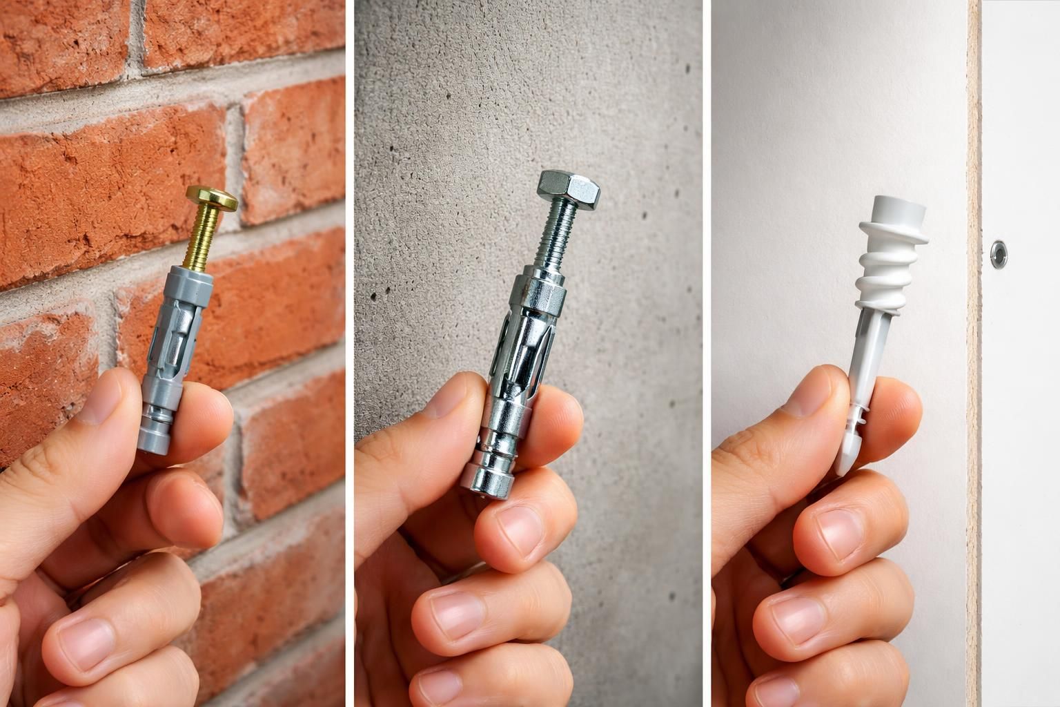 découvrez comment choisir la cheville de fixation parfaite en fonction de votre type de mur pour assurer une installation solide et durable.