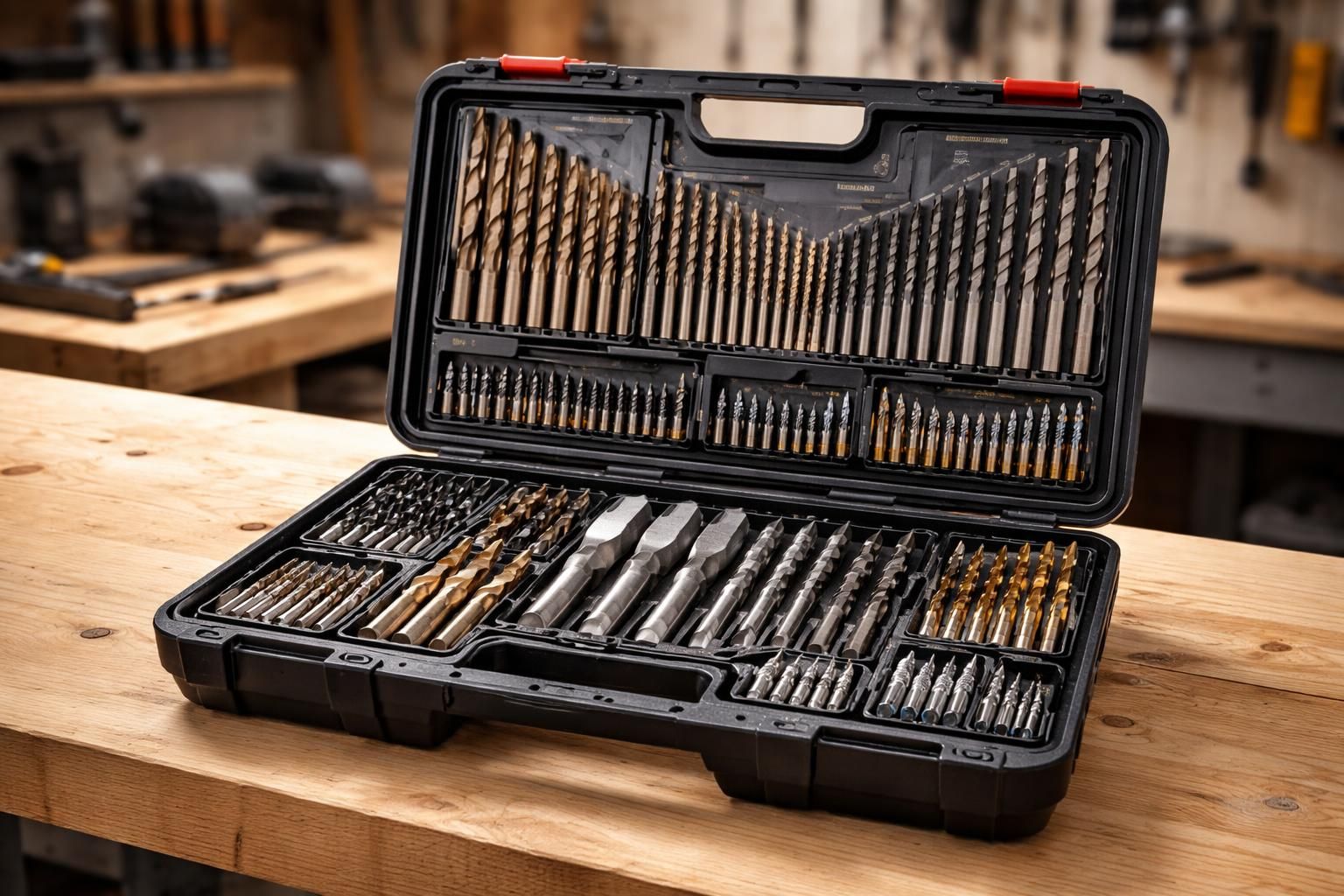 découvrez quel coffret de perçage complet choisir pour toujours avoir les mèches nécessaires à portée de main et réussir tous vos travaux de perçage.