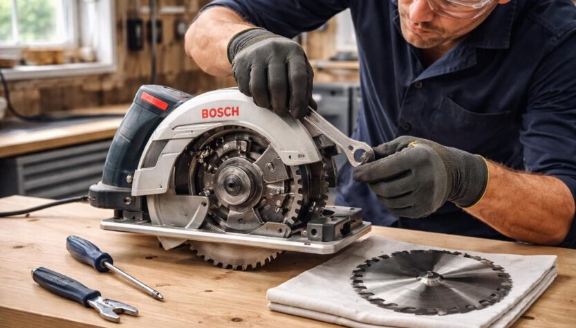 découvrez étape par étape comment changer la lame de votre scie circulaire bosch en toute sécurité grâce à ce tutoriel simple et pratique.