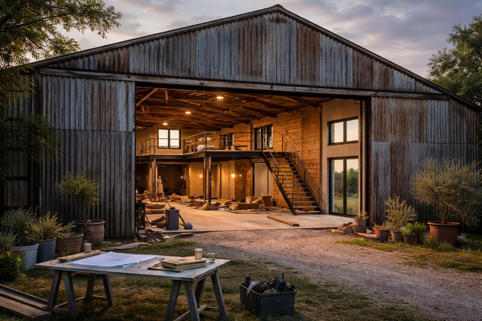 découvrez les étapes essentielles pour transformer un hangar agricole en un loft moderne et confortable, en respectant les démarches administratives nécessaires.