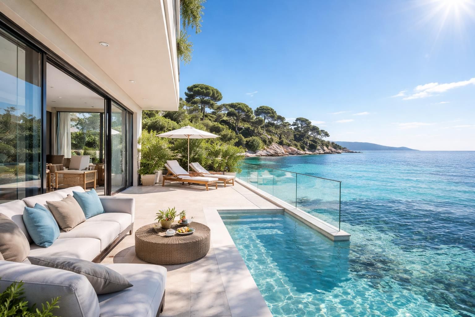 découvrez cet appartement exceptionnel à vendre dans le var (83), situé les pieds dans l'eau, offrant un cadre de vie idéal au bord de la mer.