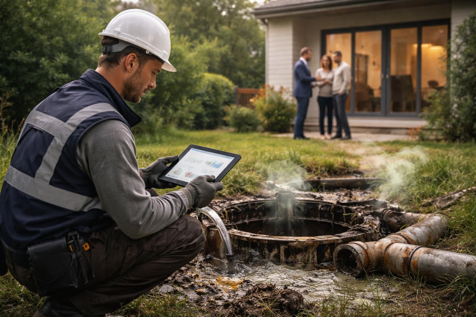 découvrez les étapes à suivre en cas de diagnostic d'assainissement non conforme lors d'une vente immobilière et les solutions pour régulariser la situation efficacement.