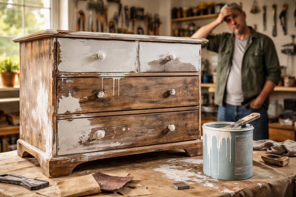 découvrez les erreurs courantes à éviter pour réussir la peinture de vos meubles et obtenir un résultat professionnel et durable.