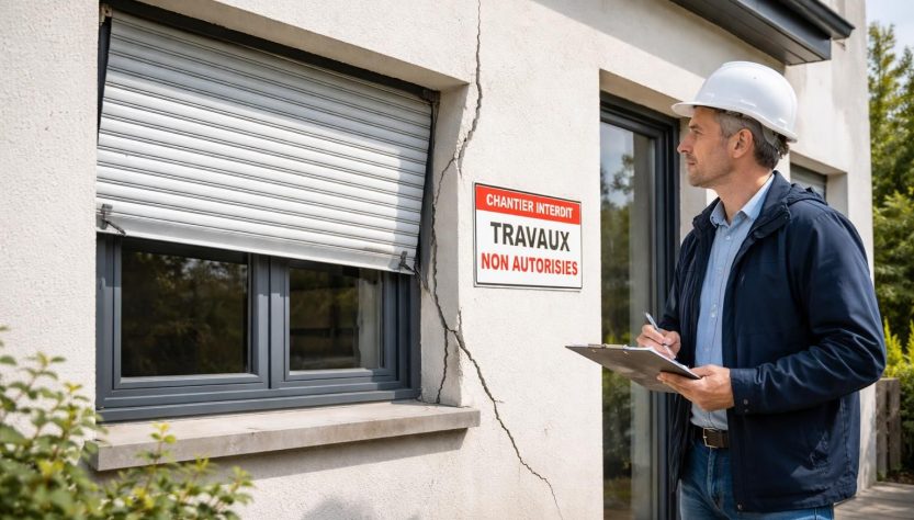 informez-vous sur les dangers et conséquences légales de l'installation de volets roulants sans autorisation préalable. évitez les sanctions grâce à nos conseils.