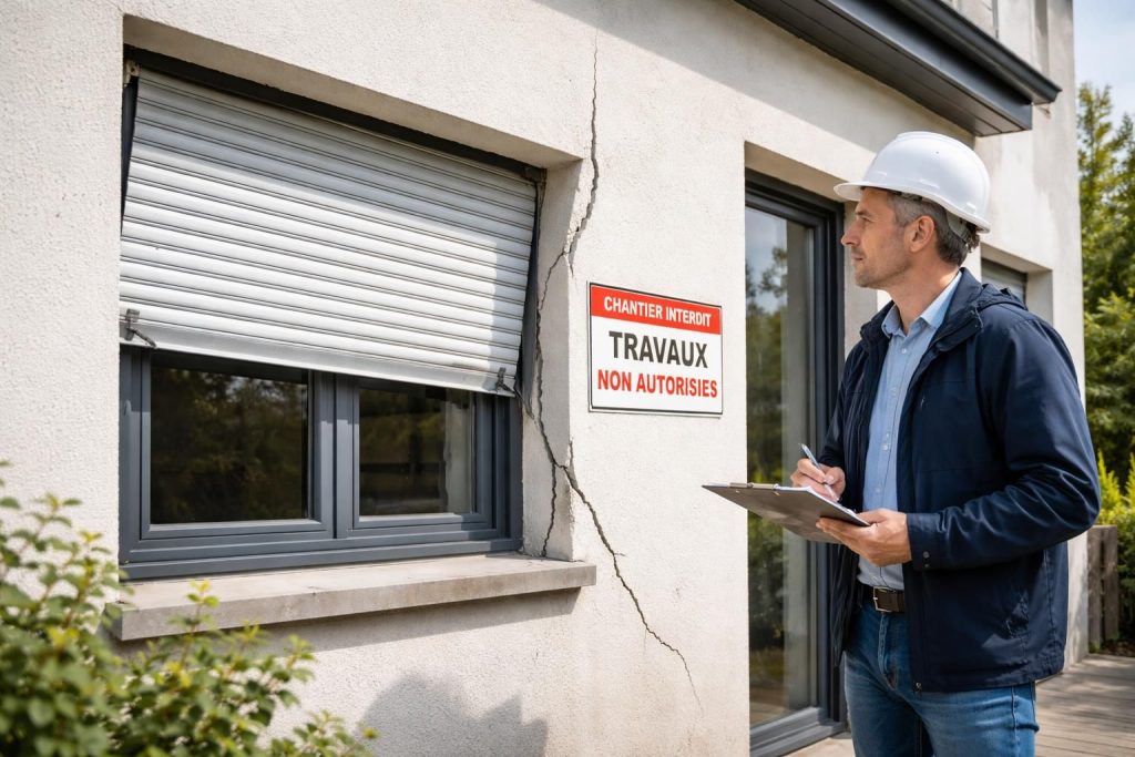 informez-vous sur les dangers et conséquences légales de l'installation de volets roulants sans autorisation préalable. évitez les sanctions grâce à nos conseils.