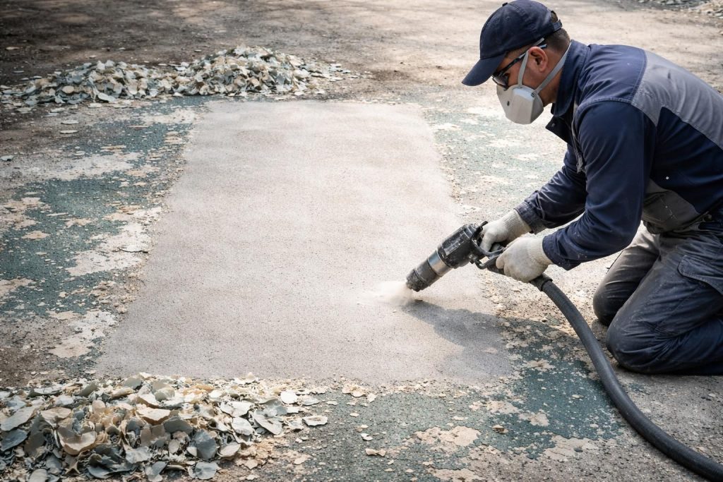découvrez pourquoi le décapage de la peinture sur béton est crucial pour préserver et restaurer la qualité de vos surfaces, assurant durabilité et esthétique.